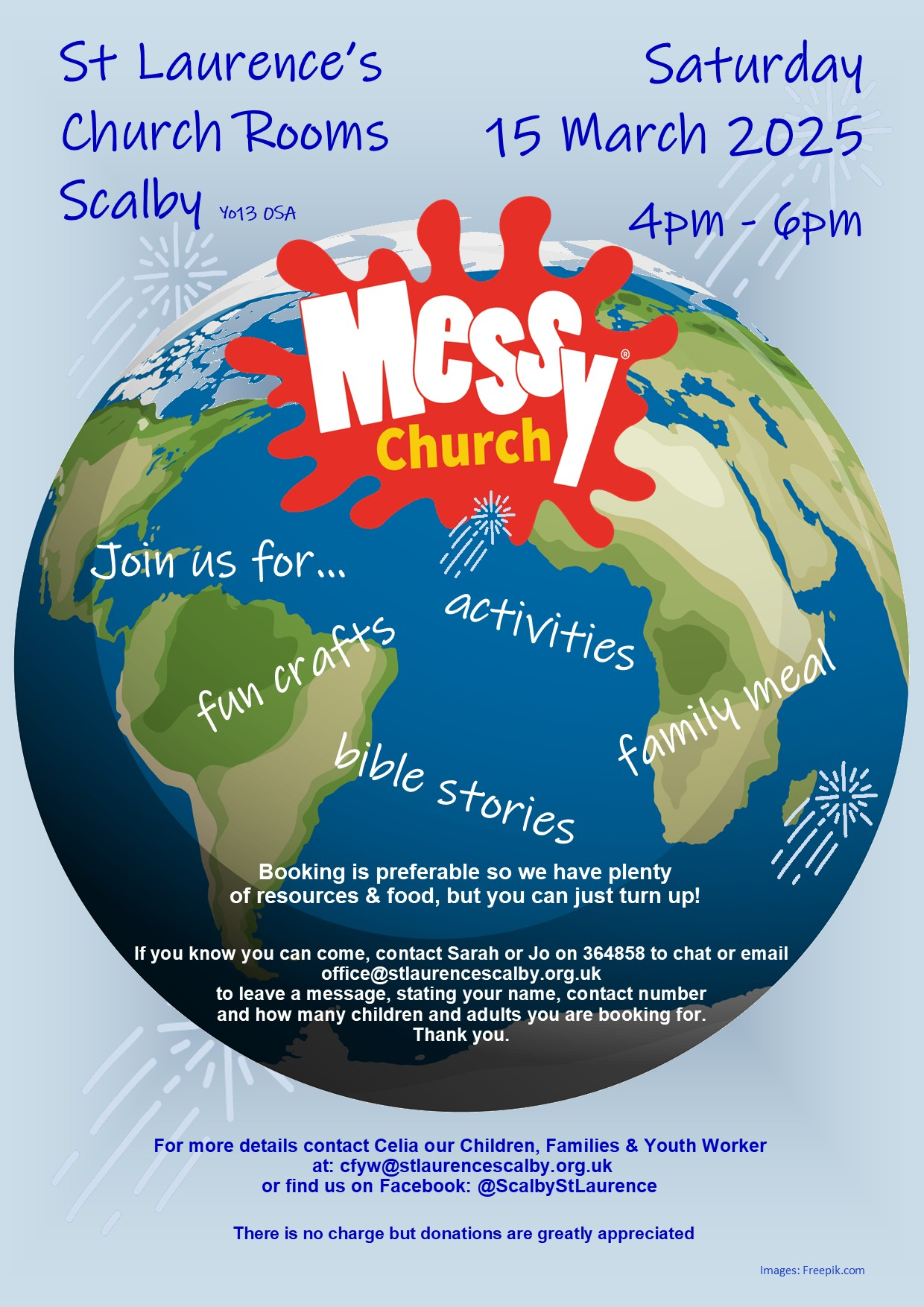 Messy Church 15 March 2025